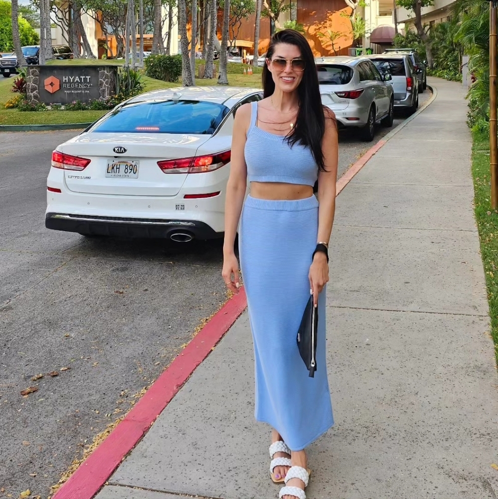 SABO Skirt Set - Medium - Blue